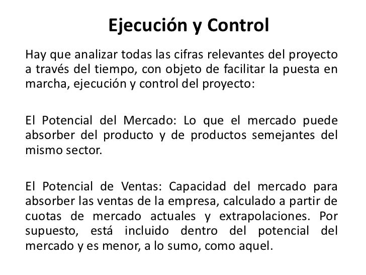 Ejecución y control marketing