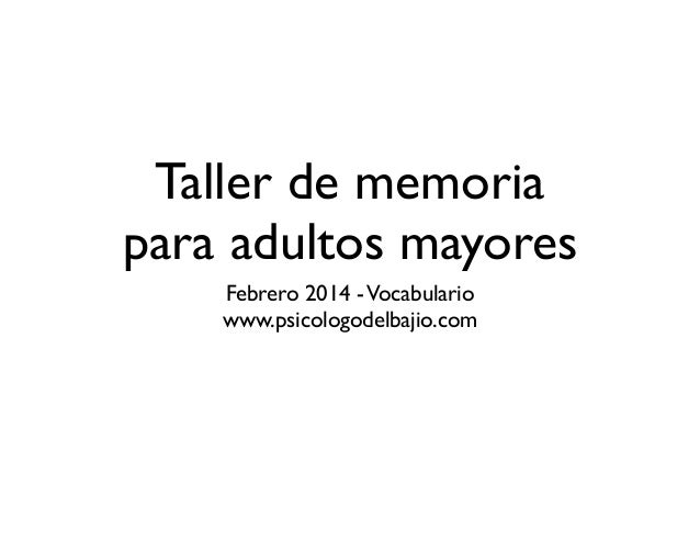ENTRENAR MEMORIA EJERCICIO entrenar memoria ejercicio: