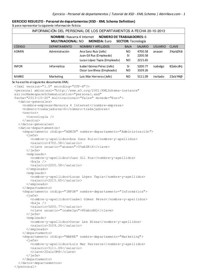 Pdf Xml Schema Tutorial