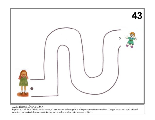 Ejercicios de preescritura final parte 3