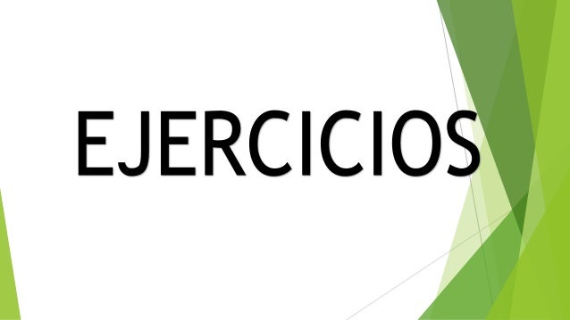 EJERCICIOS CONTABILIDAD ejercicios contabilidad: