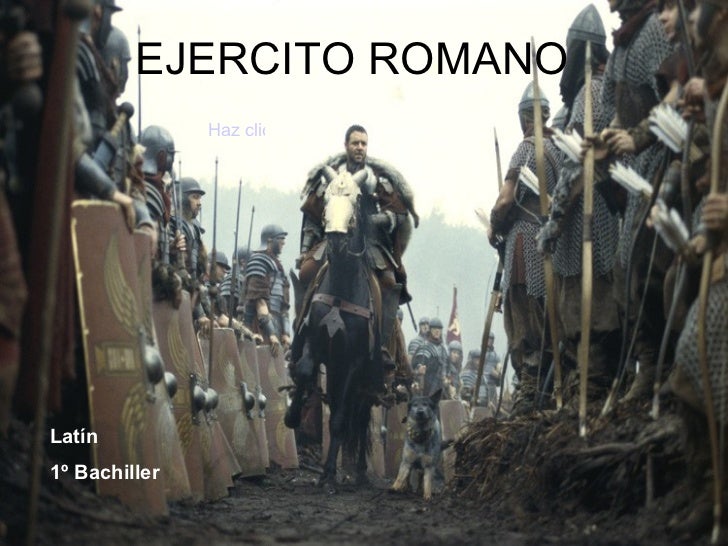 EJERCITO ROMANO ejercito romano:
