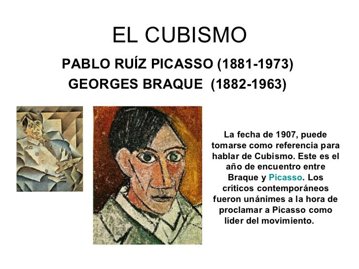 Obras De Picasso Con Nombre Y Fecha