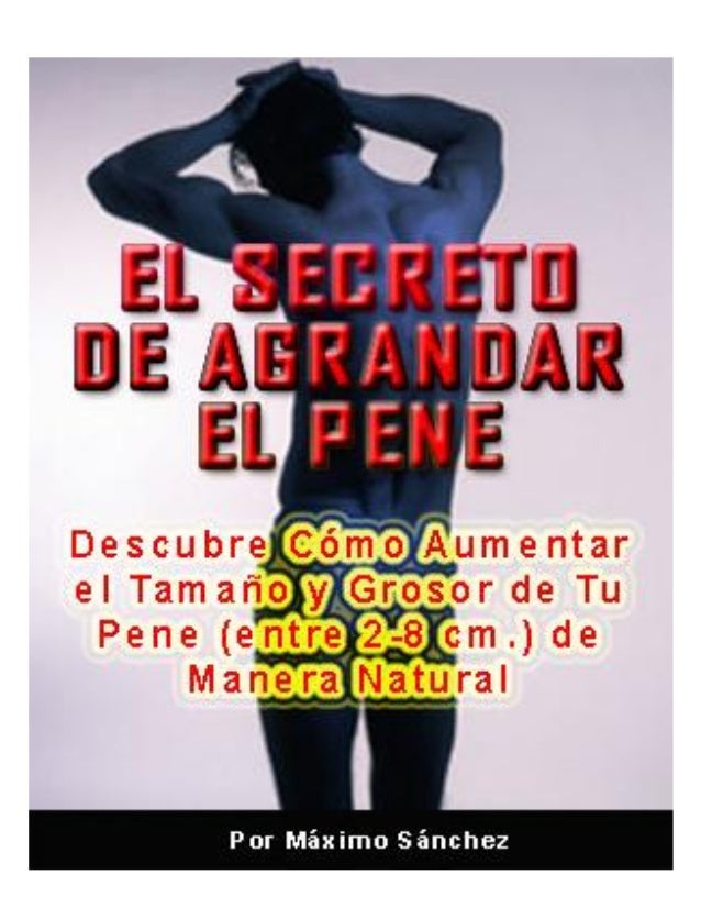 Para el aumento del pene y la duración