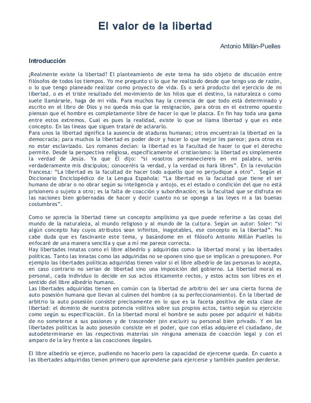 LIBERTAD ENSAYO libertad ensayo: