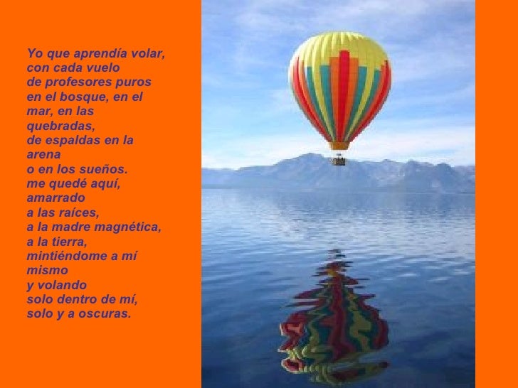 El Vuelo Poema De Pablo Neruda