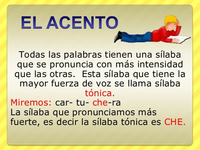 El acento