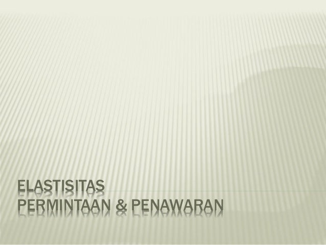 Penawaran dan permintaan forex