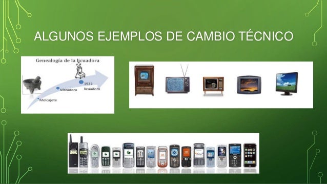El cambio tecnico