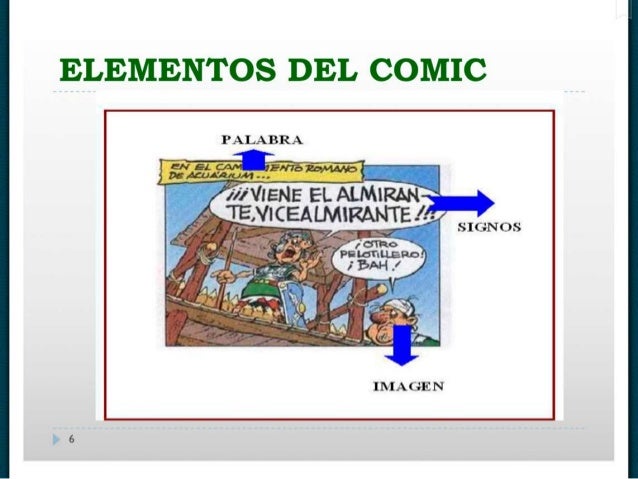 El comic estructura