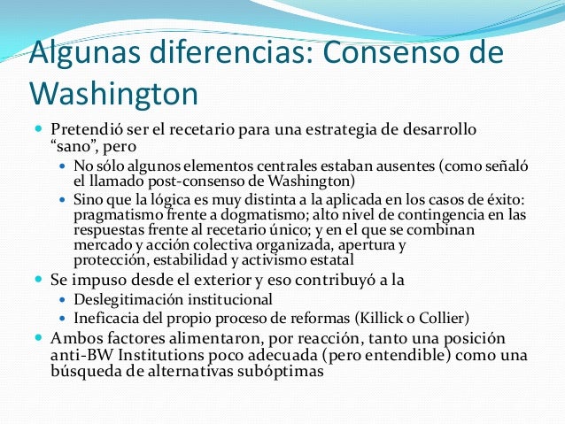 El consenso de washington, el tratado de maastricht y sus consecuenci…
