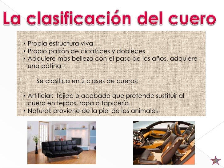 El cuero y procesos de fabricación