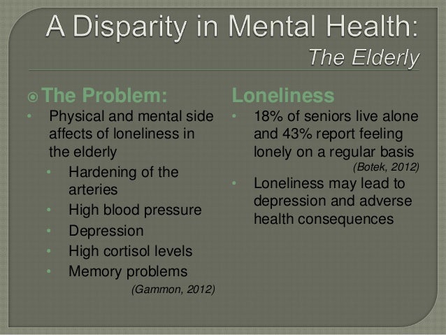 elderly mental health