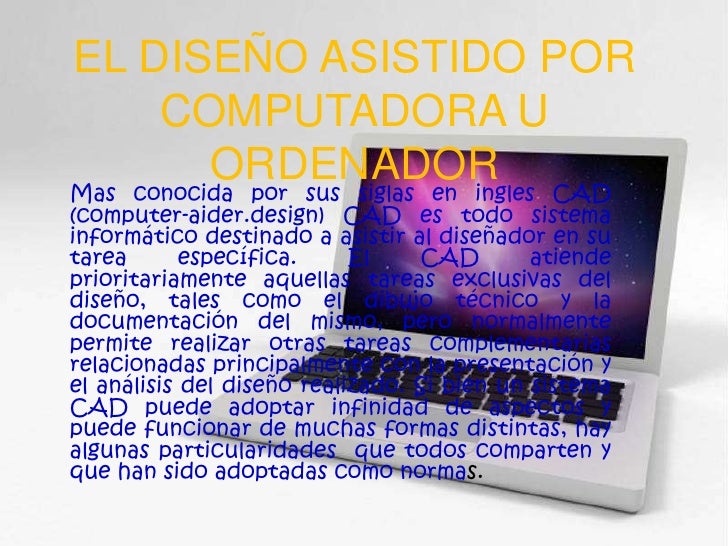 DISENO ASISTIDO ORDENADOR diseno asistido ordenador: