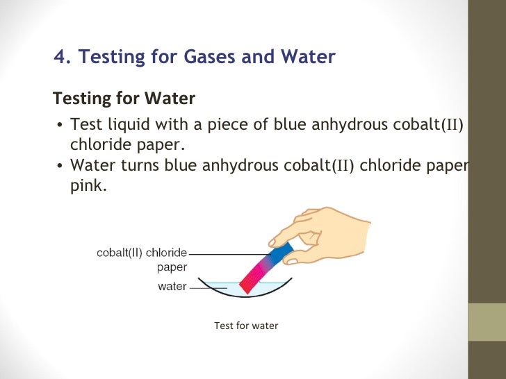 Elearning Identification of ions and gases