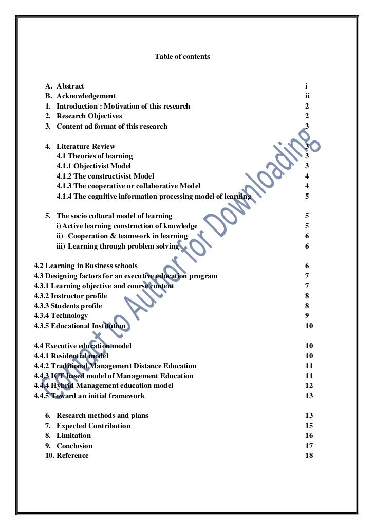 Literary research paper thesis statement