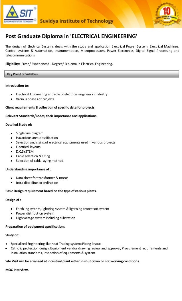 Professional Course in Electrical Engineering in Mumbai