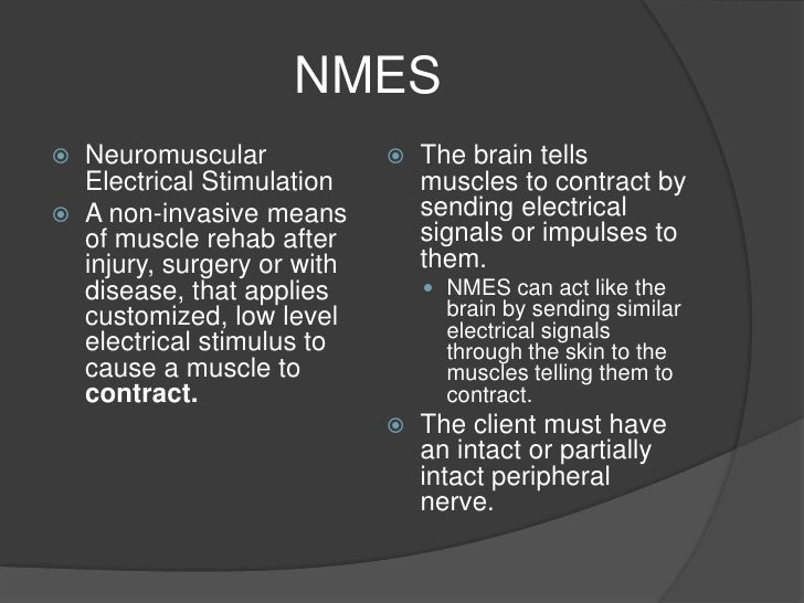 Electrical Modalities