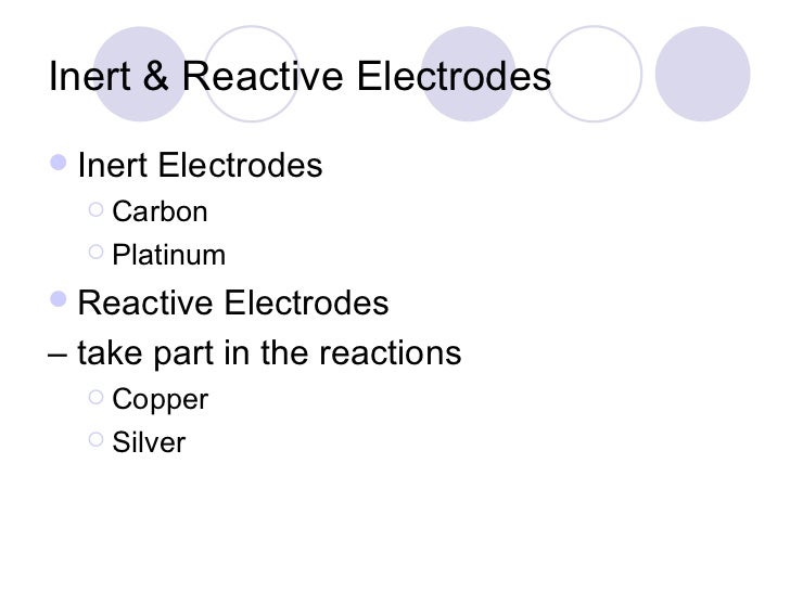 Electricity & Chemistry