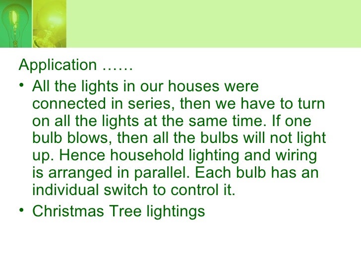 Electricity Parallel And Series Circuit (Hbl Wk2) christmas tree light parallel wiring diagram 