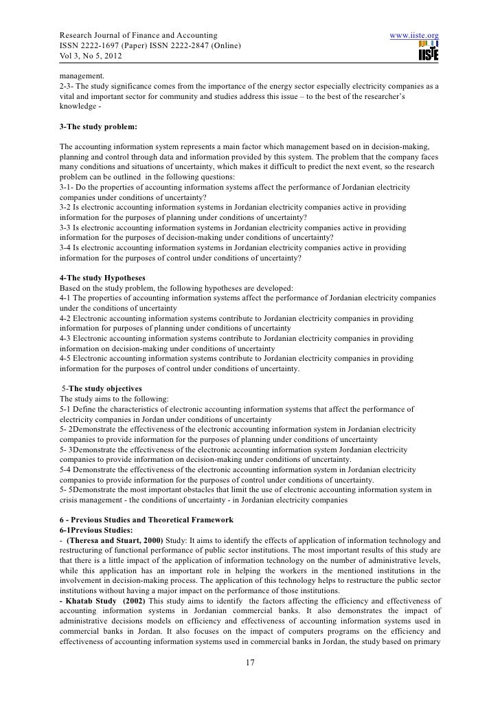 Accounting Information Systems - XBRL Research Paper