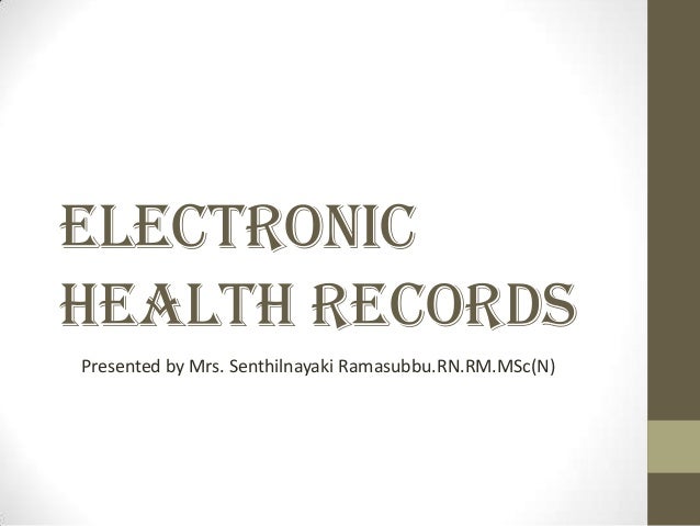 Electronic Health Records Limitations