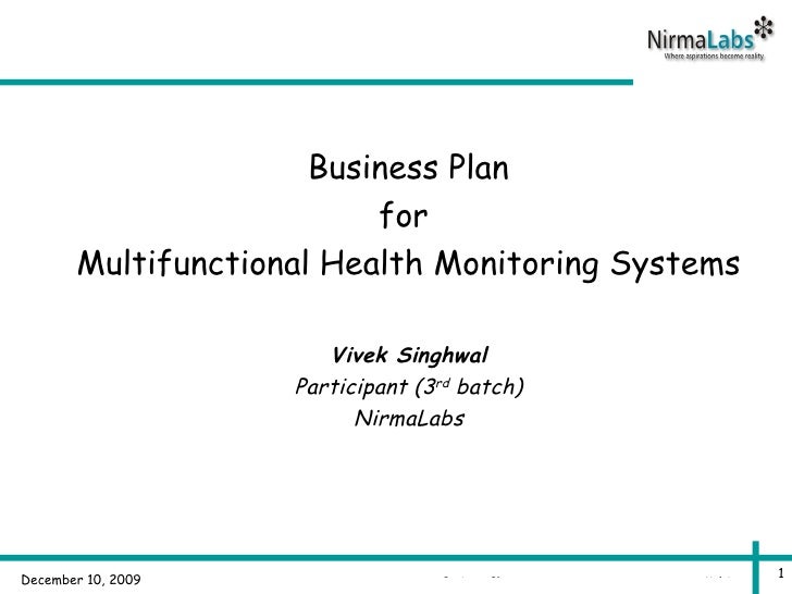 business plan health