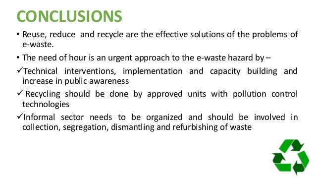 Introduction for recycling essay