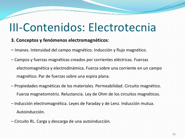 Electrotecnia