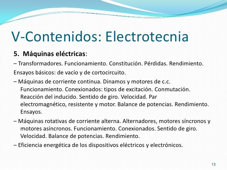 Electrotecnia