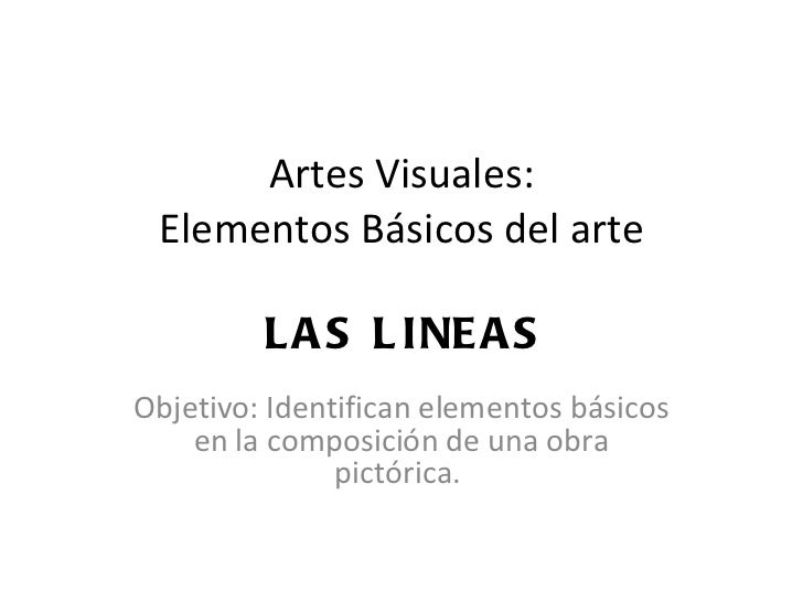 Elementos basicos del arte 5ºtos