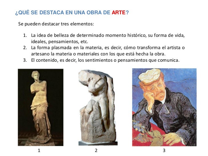Elementos De Una Obra De Arte