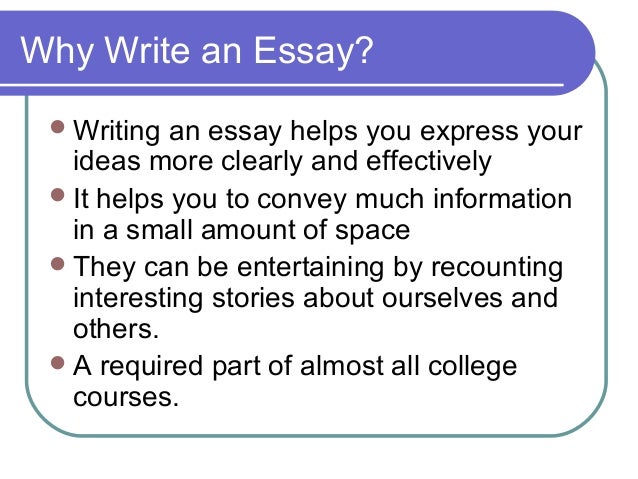 Writing a successful essay