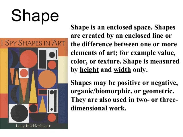 Elements Of Art Space Examples : Elements of art
