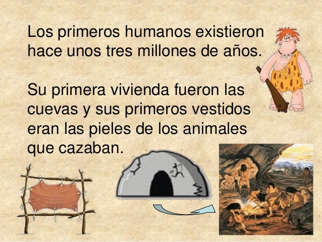 El hombre primitivo abril