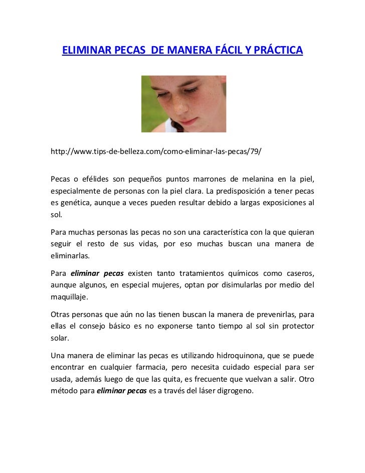 El aloe de las manchas de pigmento la receta
