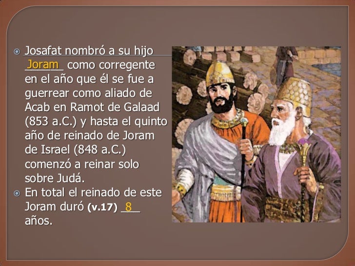 Eliseo y los malos reinados de joram rey