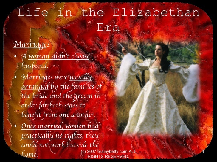elizabethan era dating and marriage Shakespeare’s taming of the shrew compared with the expectations of in that era that the husband the common elizabethan hierarchy of marriage. elizabethan era dating and marriage Shakespeare’s taming of the shrew compared with the expectations of in that era that the husband the common elizabethan hierarchy of marriage.