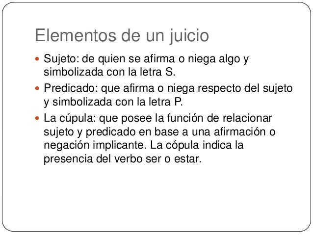 El juicio