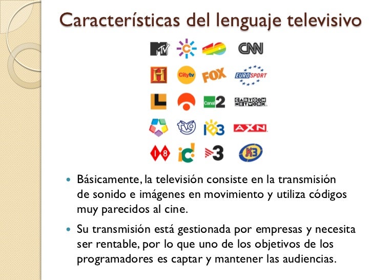 El lenguaje televisivo