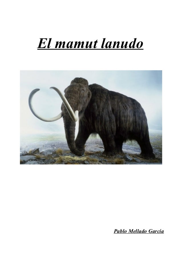 El mammut lanudo