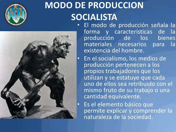 Resultado de imagen para modo de produccion socialista