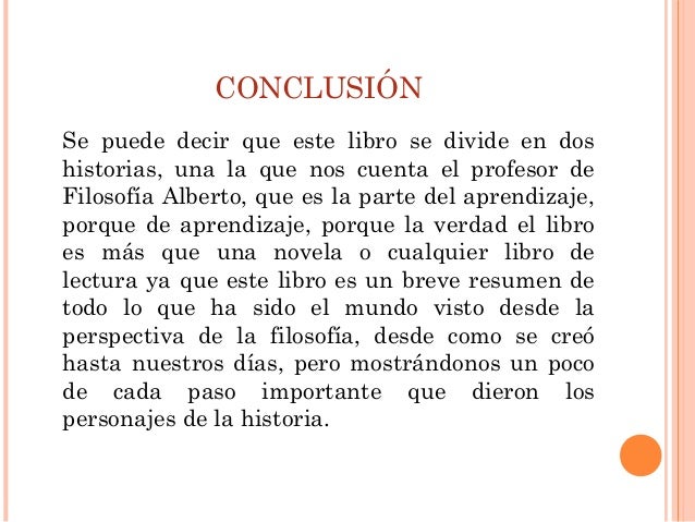 El mundo de sofia 1