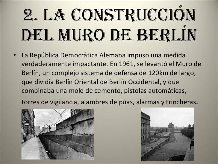 El muro de berlín