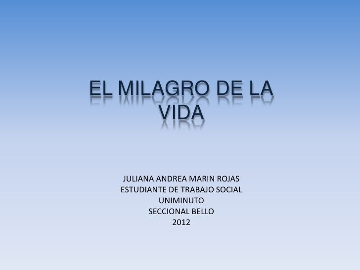FORMACION DE UNA NUEVA VIDA formacion de una nueva vida:
