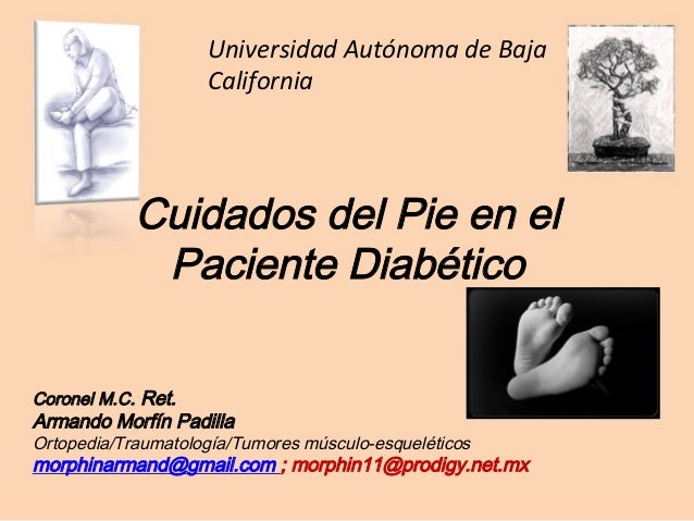 El pie en el paciente diabético El pie en el paciente diabético