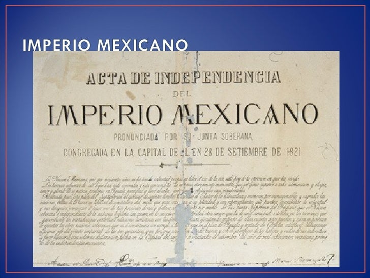 El primer imperio mexicano