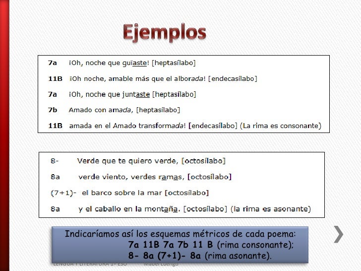 EJEMPLO RIMA ASONANTE ejemplo rima asonante: