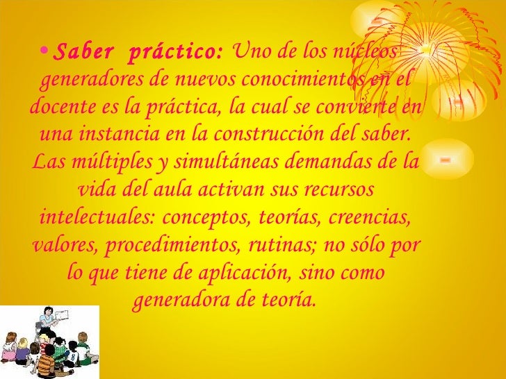 El Saber PedagóGico El Saber PedagóGico
