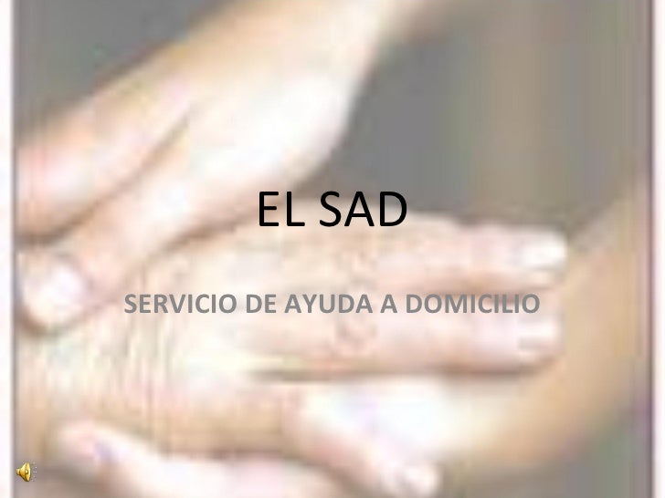 EL SERVICIO DE AYUDA A DOMICILIO el servicio de ayuda a domicilio: